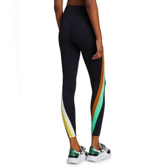 Splits59 Pierce High Waist Techflex 7/8 Legging Indigo, Copper & Yellow Size XS - Picture 3 of 11